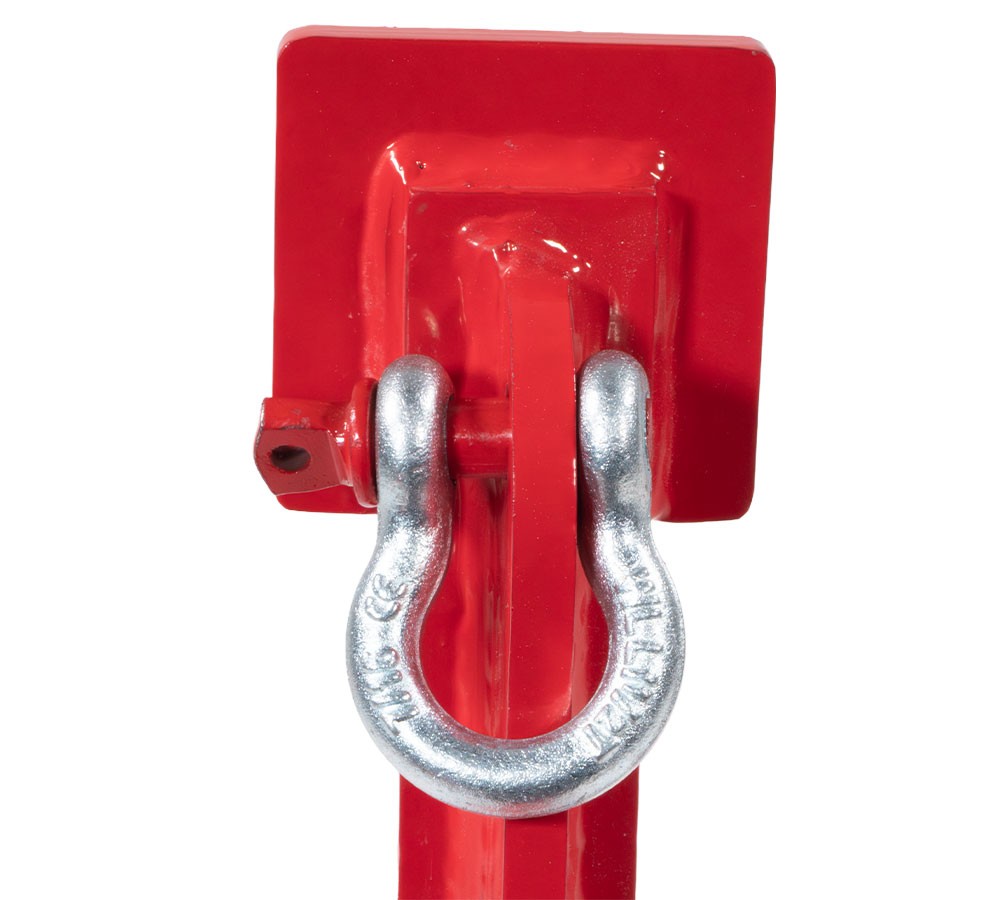 2PK 6-Lug Shipping Container Wheel Kit 8,000 lb for 20–40 ft Containers w/ Strap