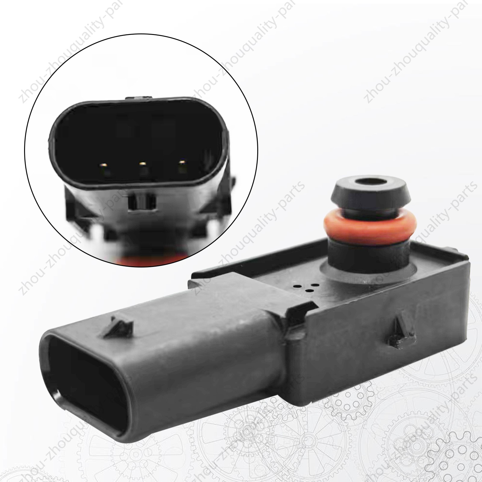 Genuine OEM Brake Booster Pressure Sensor For VW Atlas GTI Audi A3 A4 Q7 2018-21