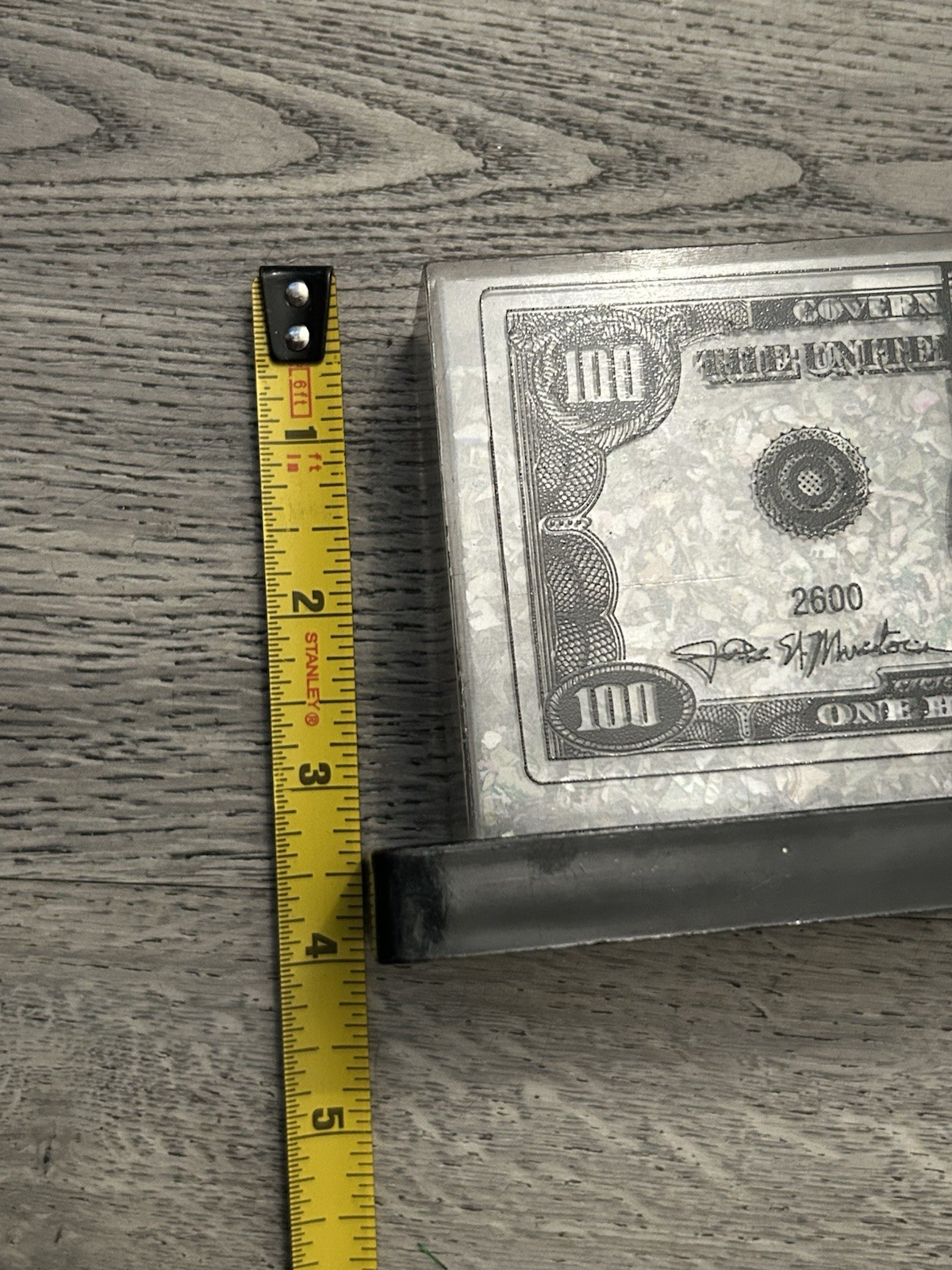 Vintage Shredded US Currency U.S. Paper Money 100% Real $50,000 Box Acrylic