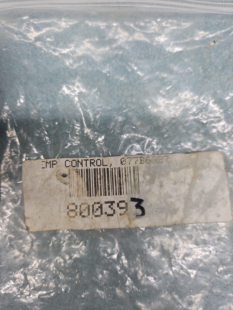 True 800393 Temperature Control Kit, 077B6827 NOS