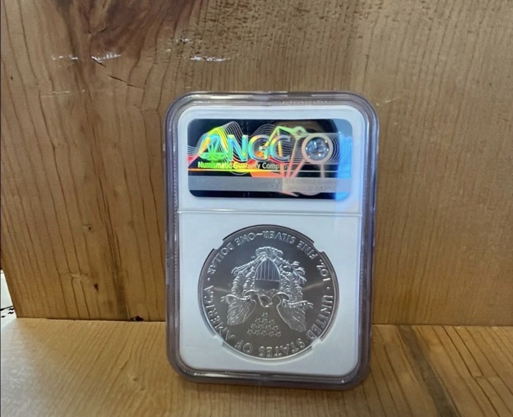 2008 American Silver Eagle Dollar MS69 NGC