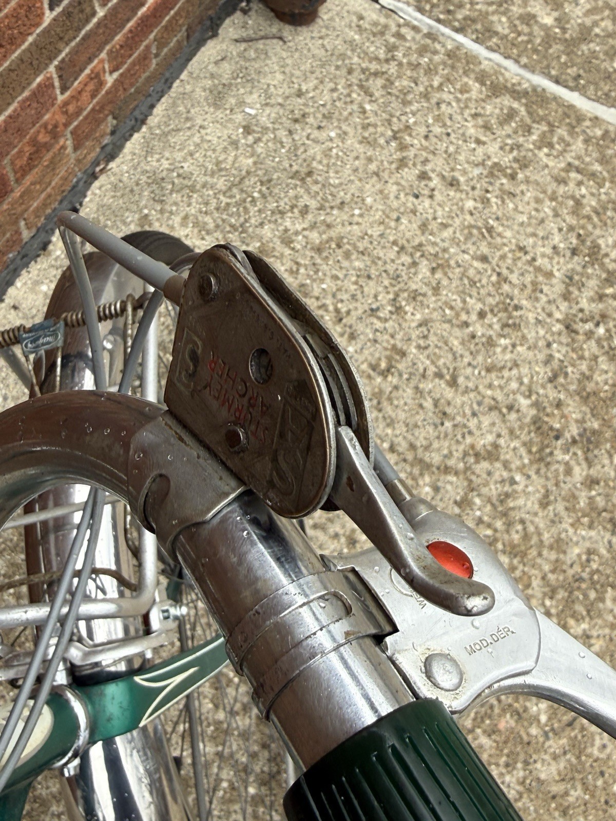 Vintage 1955 3-Speed Schwinn Corvette Bicycle Green Super Nice Refurbished Look