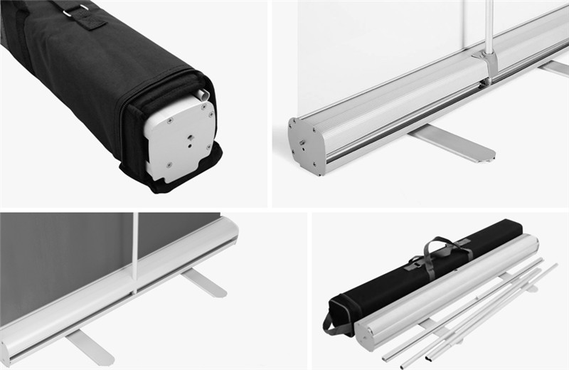 33" x 81" Premium Retractable Roll Up Banner Stand Only!!! + Pop up,Trade Show