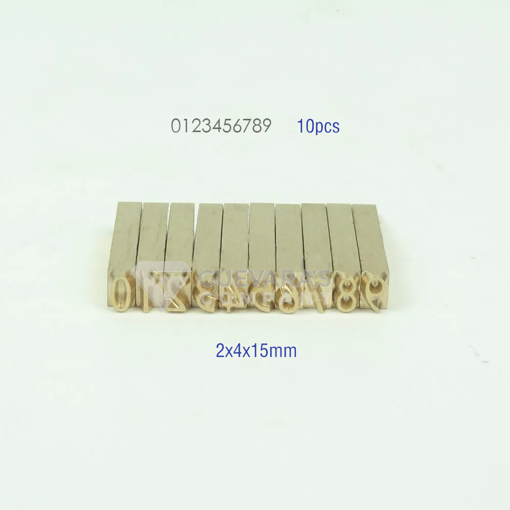 2x3x15/2x4x15 Coding Machine Letter DY-8/HP-241 Coding Machine Characters holder