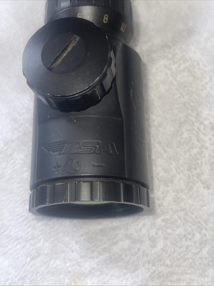 BSA Optics 6-24x40mm Rifle Scope w/Adjustable Objective