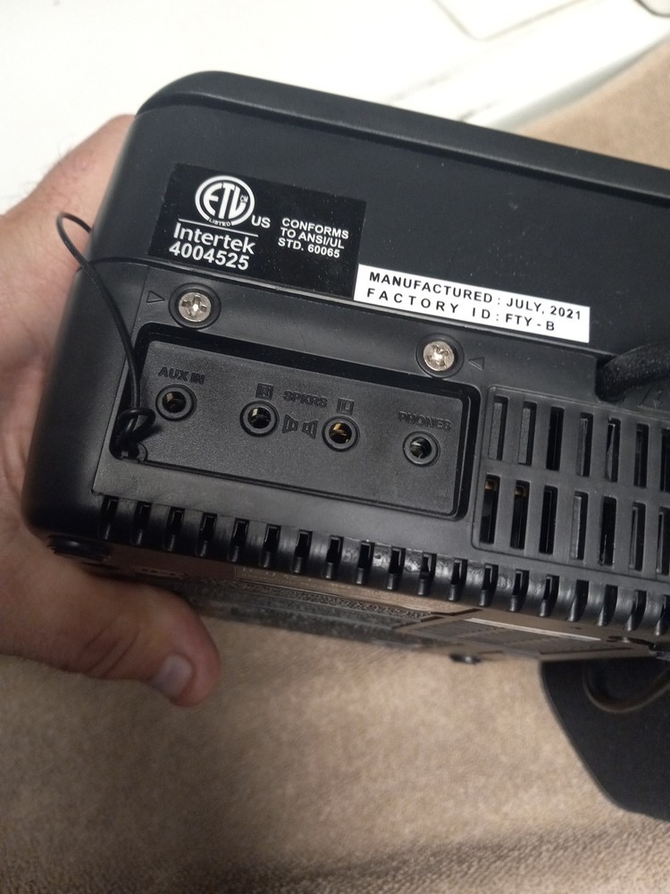 HDI AUDIO - CD RADIO MICRO SYSTEM - HDI-CD526