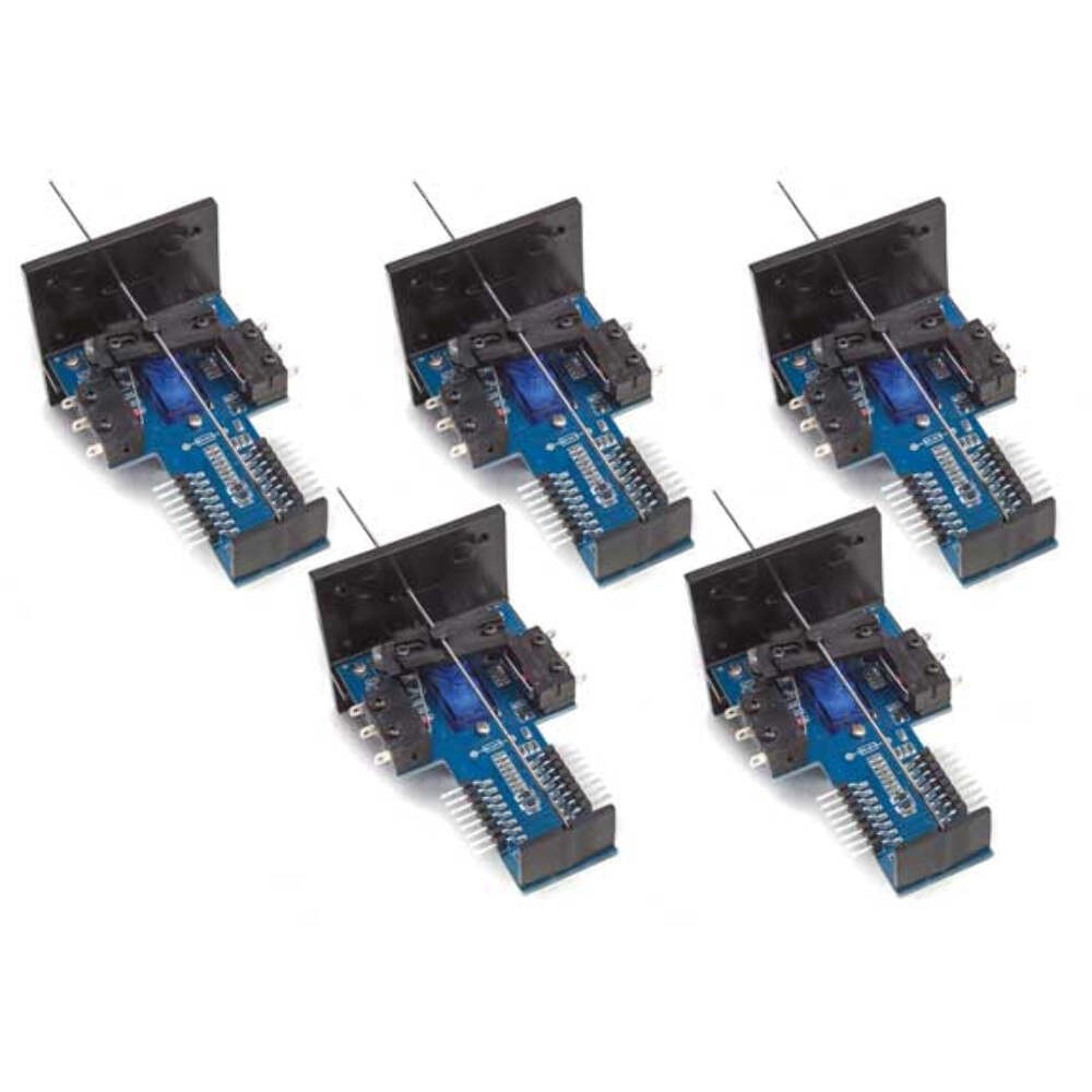 Walthers Layout Control System Vertical Mount Switch Machine 5 Pack - 942-501