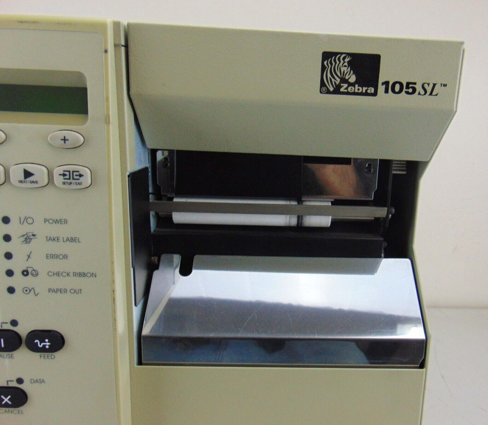 Zebra 105SL Zebra Thermal Printer *used working
