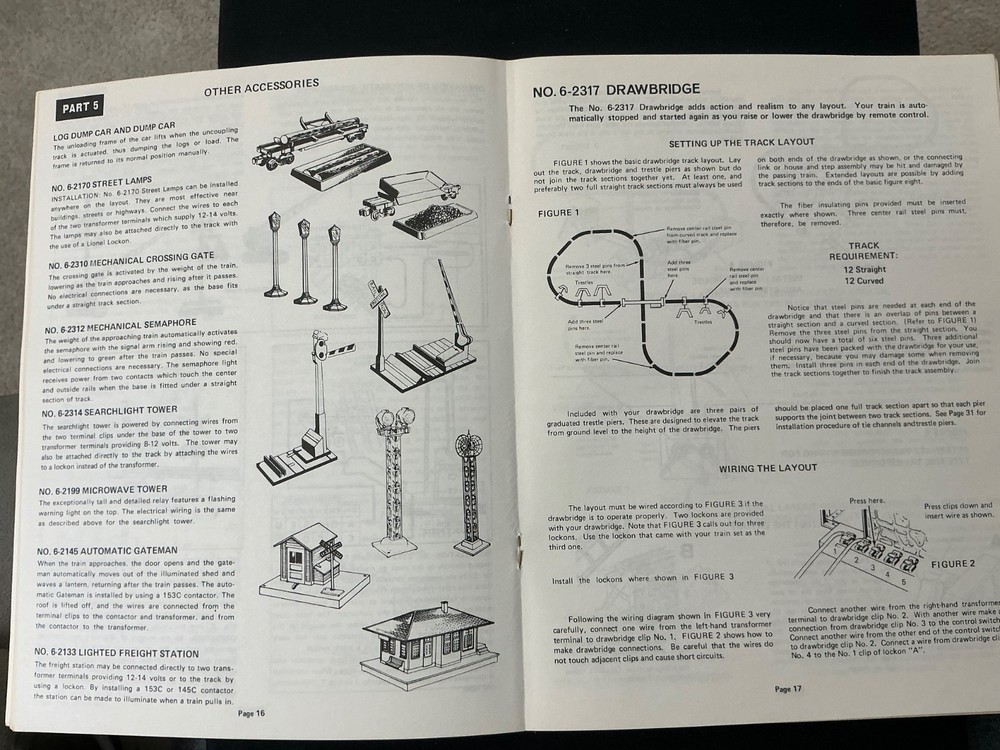 1975 LIONEL TRAIN AND ACCESSORY MANUAL