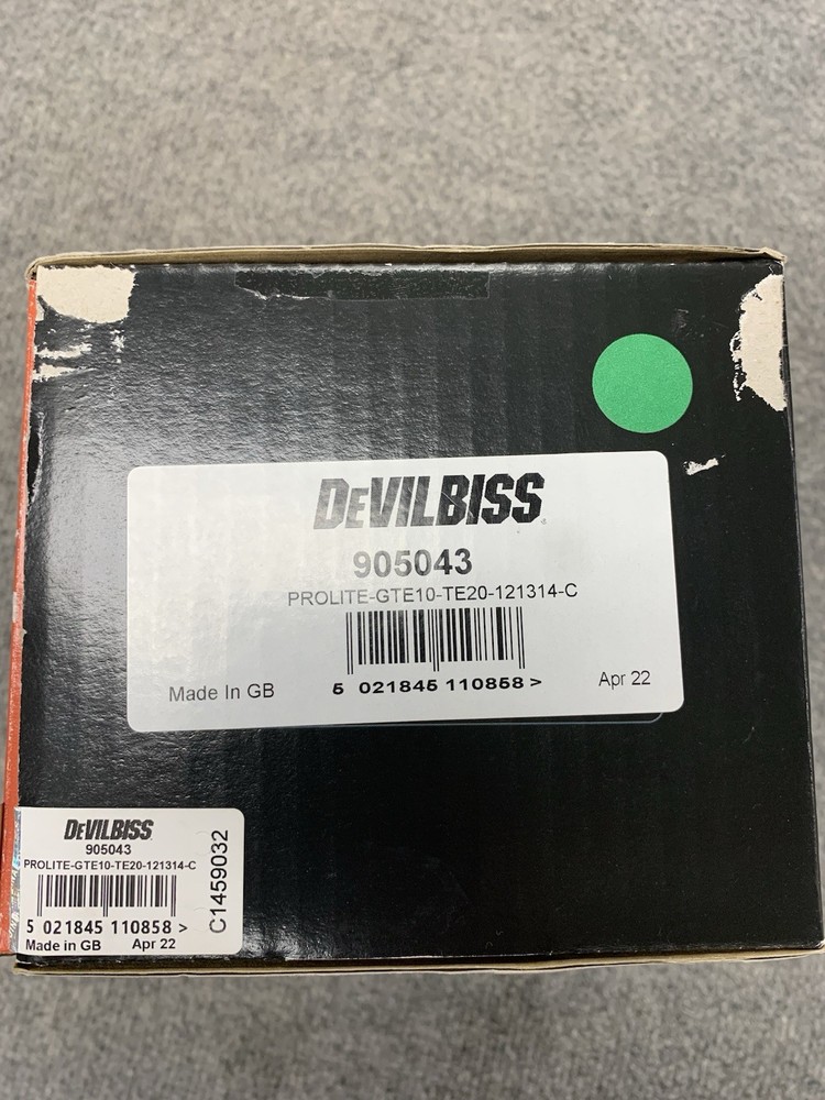 DeVilbiss PROLite Spray Gun GTE10 905043