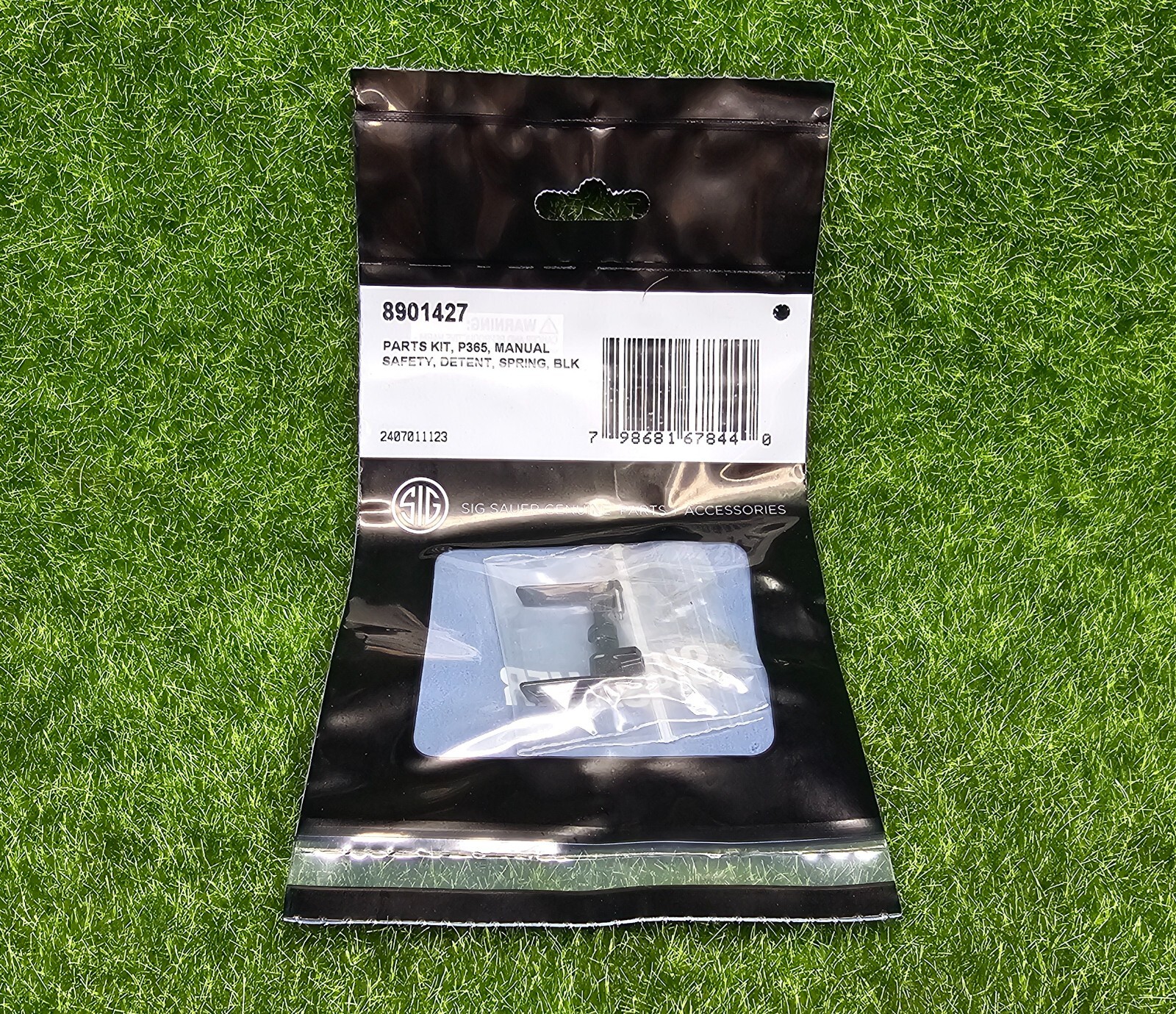 Sig Sauer P365 P365X P365XL Manual Safety, Detent, & Spring Parts Kit #8901427