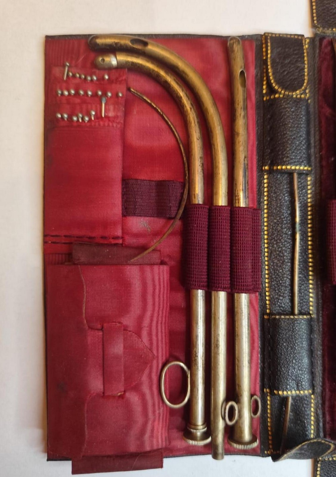 VERY ANTIQUE SURGICAL"COLLIN"FOLDING SCAPEL SET MEDICAL INSTRUMENT-FREE SHIPPING