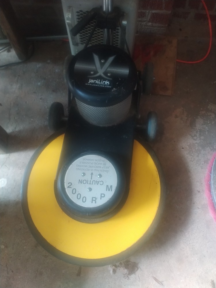 stripping waxing walk behind floor machine
