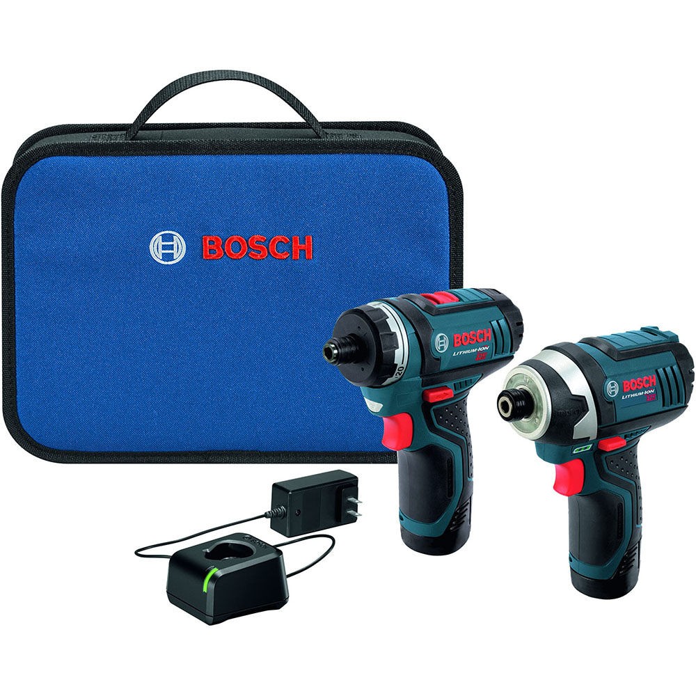 Bosch 12V Pocket Driver & Impact Driver Combo Kit Refurbished