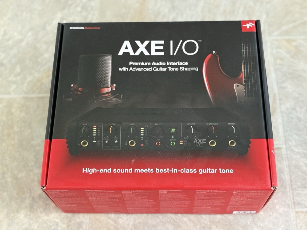 IK Multimedia AXE IO Premium USB Audio Interface