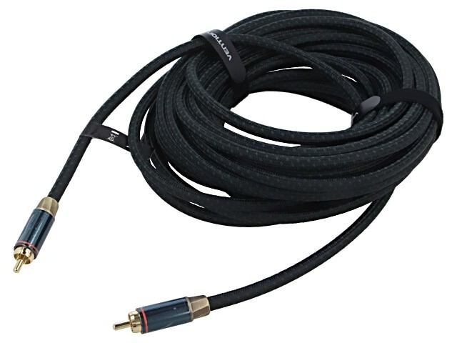 BCTGK cable RCA plug, 8m coating on both sides: gold plated VENTION
