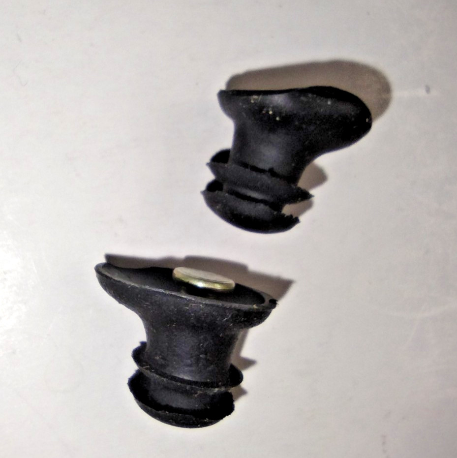 WW2 Era Ear Plugs Large Set Defenders M-S-A Cardboard Box, Manual, Plastic Case