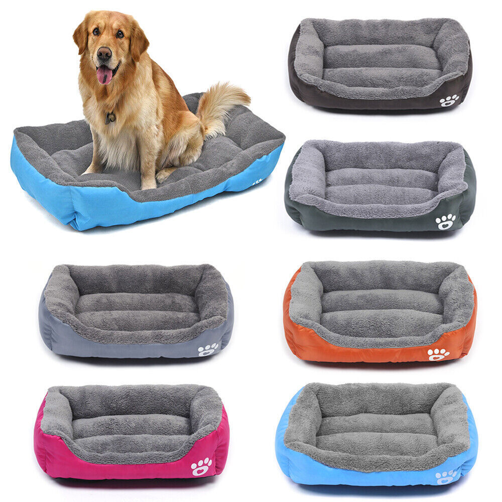 Pet Bed for Dog/Cat Soft Warm Puppy Kennel Mat Pad Washable Cushion S/M/XL/XXL
