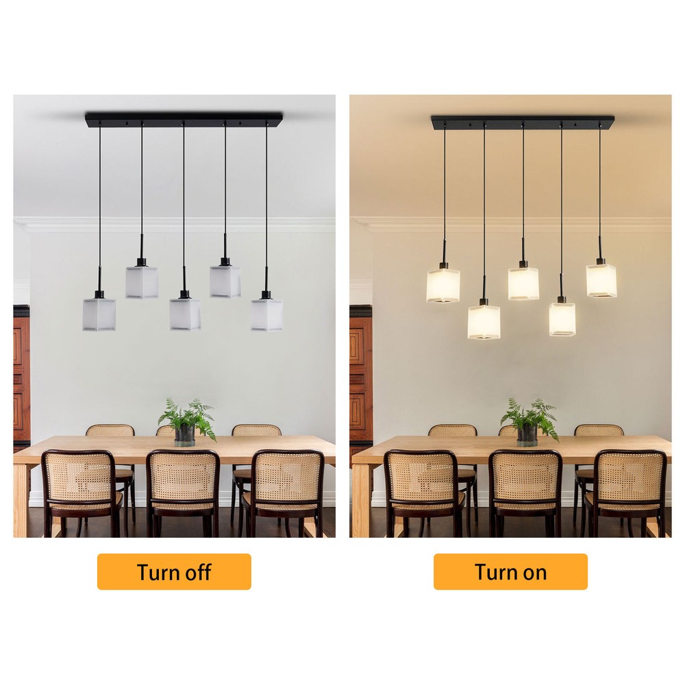 Modern 5-Light Ceiling Light Fixture Ceiling Mounted Light Indoor Ceiling Light.