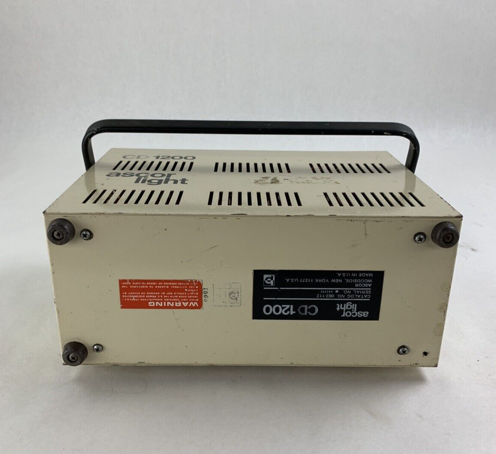 Ascor Light CD1200 Studio Flash Power Pack Untested No Cord