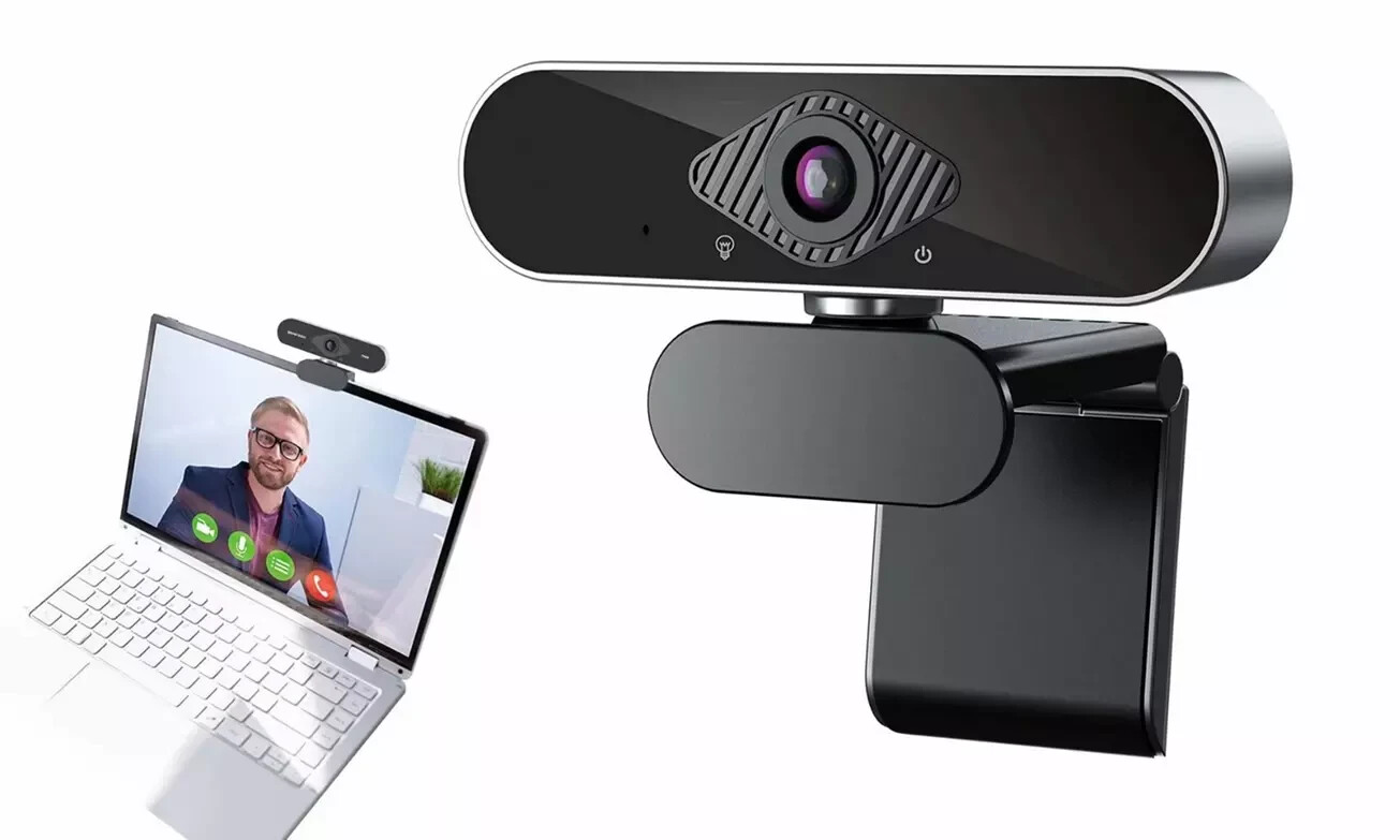 1080P Full HD USB Webcam for PC Desktop,Laptop Web Camera with Microphone