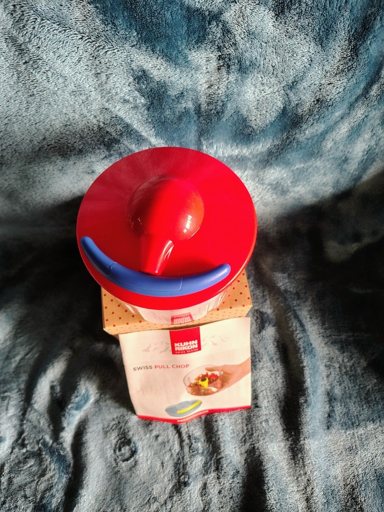 Kuhn Rikon Pull Chop Quick Chopper 2-Cup Capacity NEW