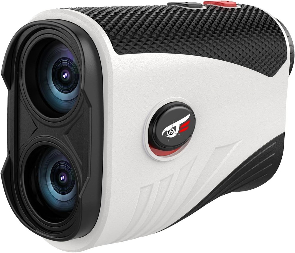 Compact Waterproof Golf Rangefinder with 7X Magnification & Flag Locking