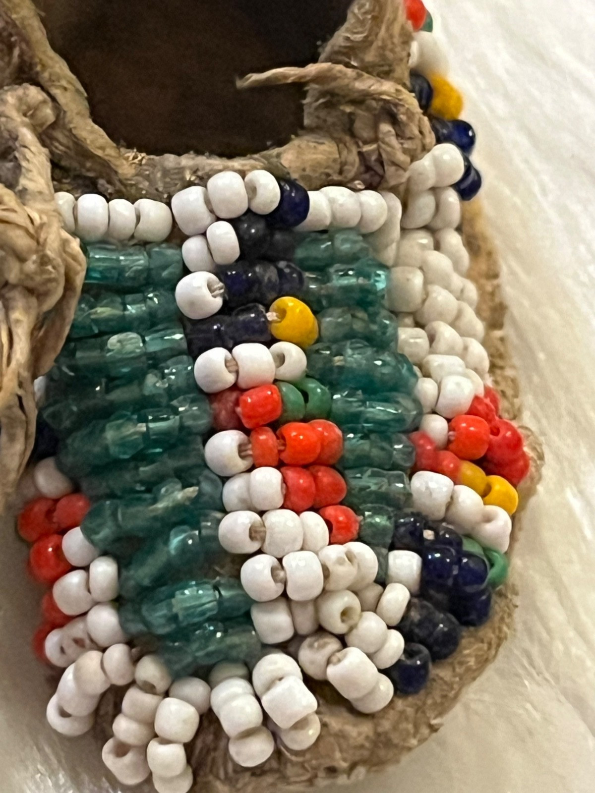 Old Beaded Baby Moccasins