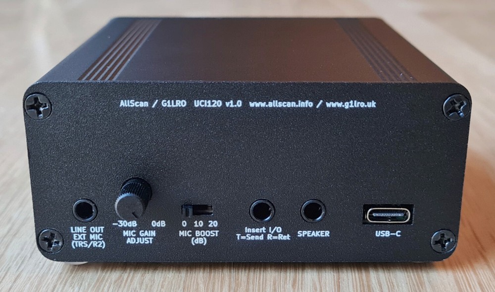 AllStarLink Radio-Less Node AllScan UCI120 Comms Interface CM108