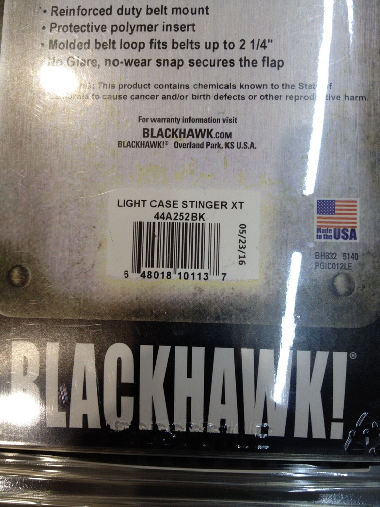 Blackhawk Light Case Streamlight Stinger XT