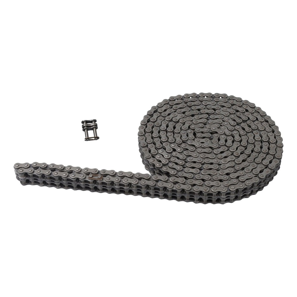 10 FT #35-2 Double Strand Roller Chain Set Includes 2 Connecting Links