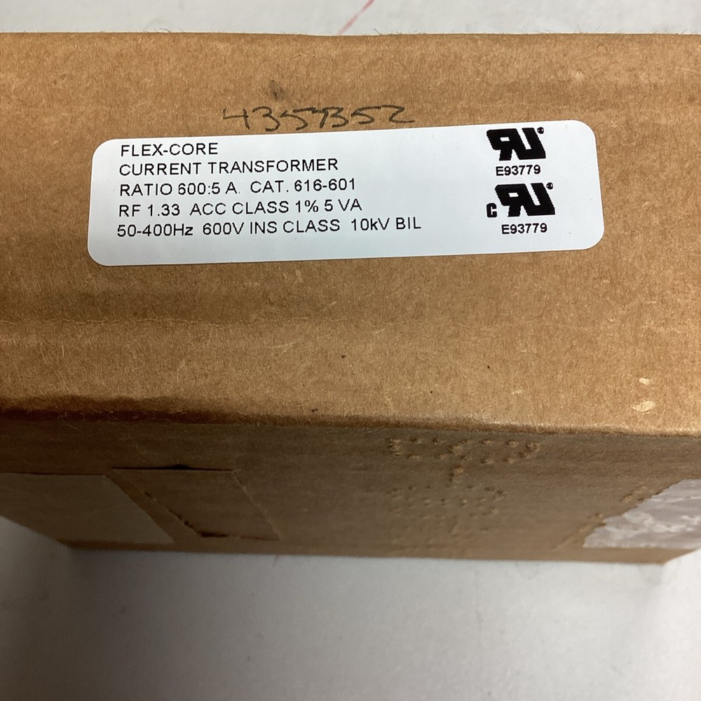 FLEX-CORE 616-601 CURRENT TRANSFORMER