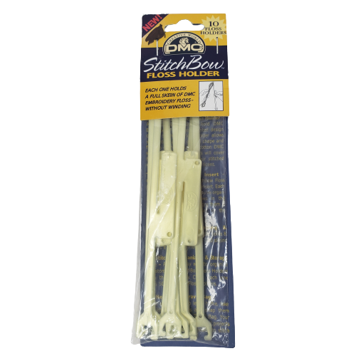 3 packs (10 Per Pack) Creative World DMC Stitch Bow Floss Holders