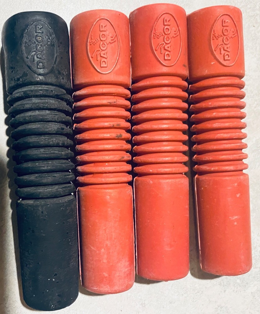 Original Decor Regulator Hose Protector Black, Red (4)