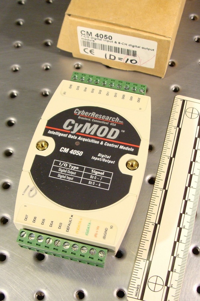 Cyber Research CM-4050 CyMOD 8ch DIGITAL INPUT / OUTPUT MODULE Data Acquisition
