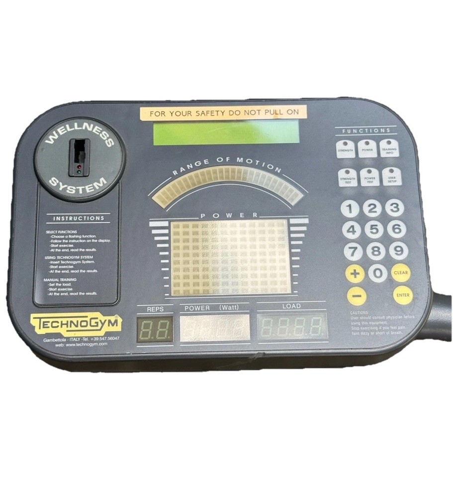 Technogym Commercial Digital Power Control Unit For Kinesis Cable Machine TESTED