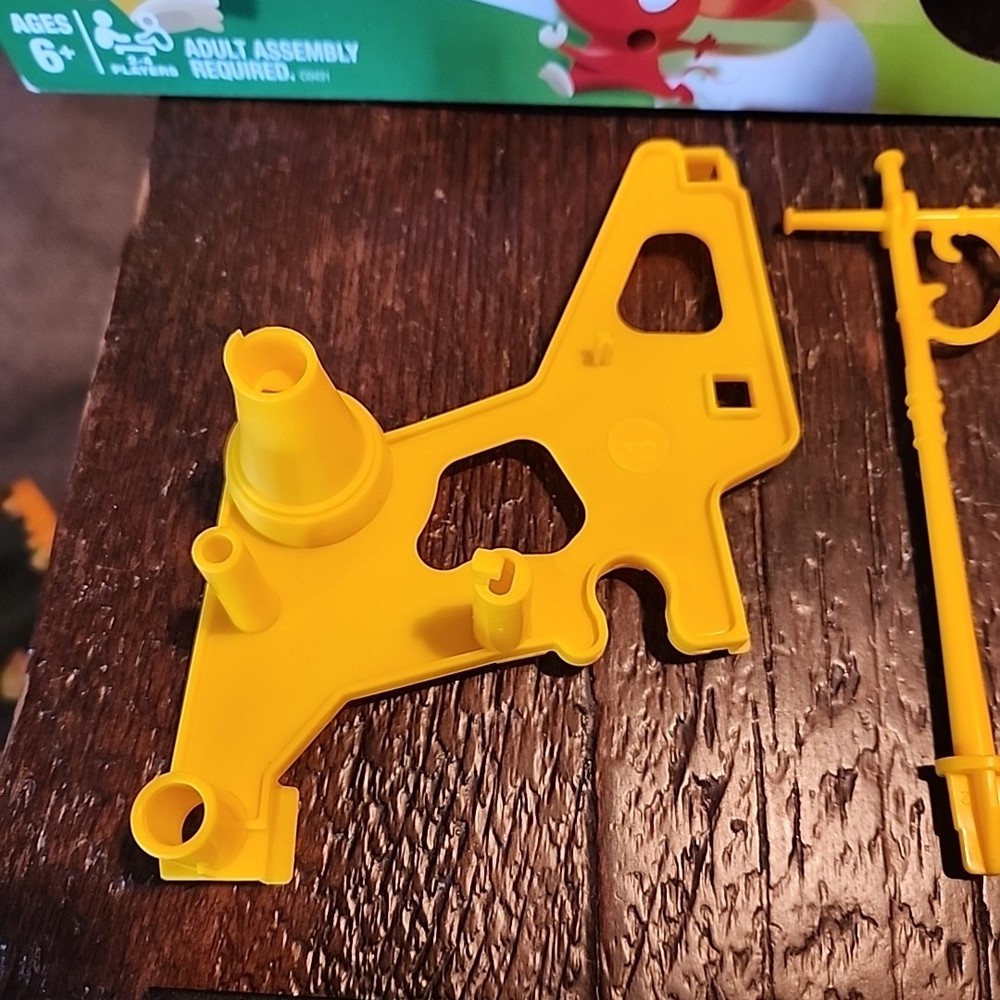 2016 Mouse Trap Game (Hasbro) Replacement Piece - Yellow Base #1