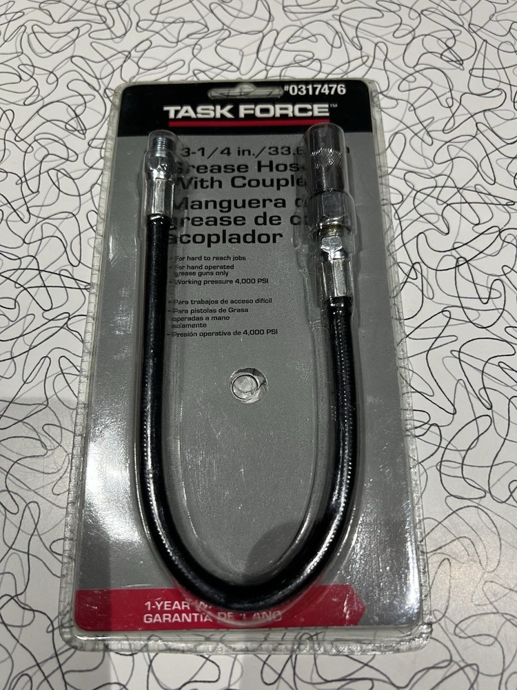 Task Force Grease Hose With Coupler
