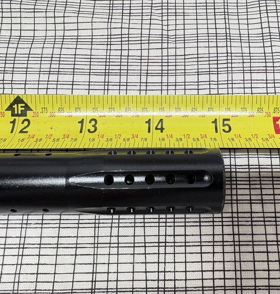 Unique 15” DYE Titanium Ti Boomstick Barrel - Autococker Threads