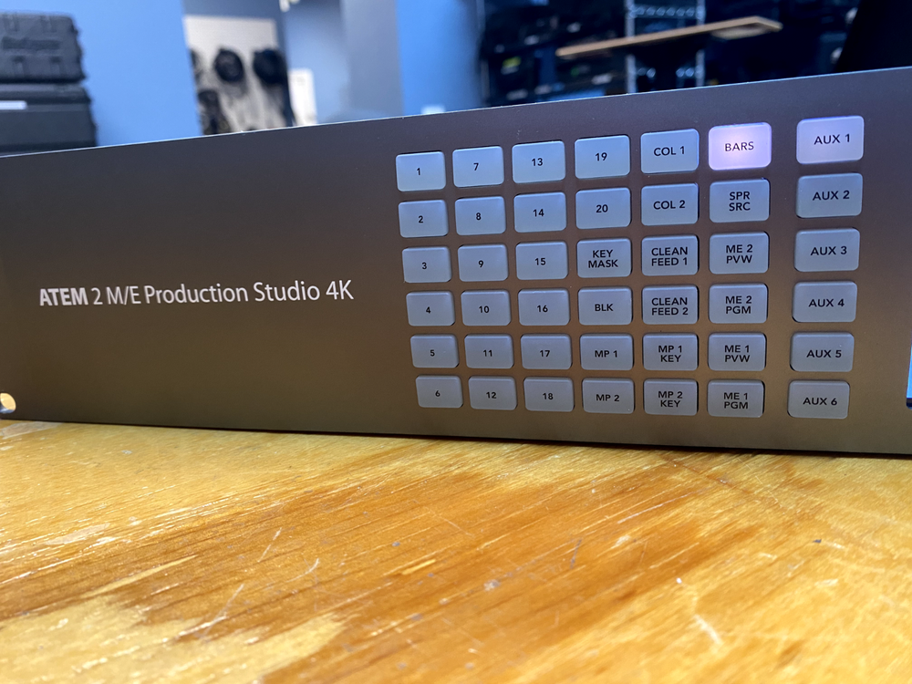 Blackmagic Design ATEM 2 M/E Production Studio 4K- Great Condition w/ Packaging