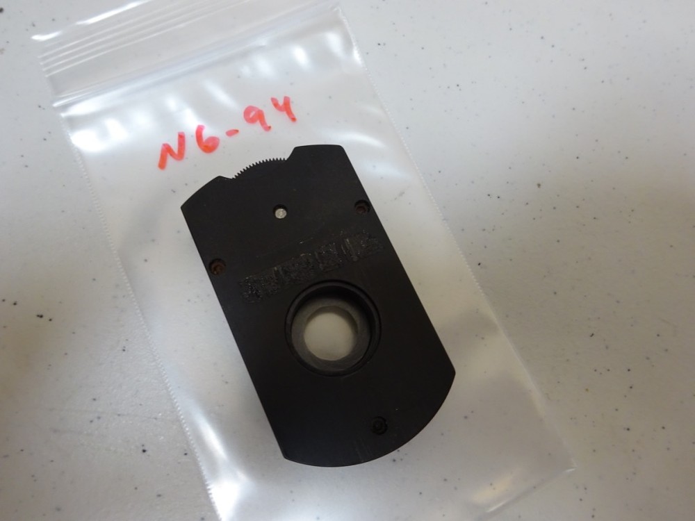MICROSCOPE PART OLYMPUS IRIS SLIDE OPTICS AS IS BIN#N6-94