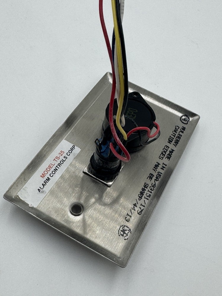 ALARM CONTROLS PUSH BUTTON - TS-25