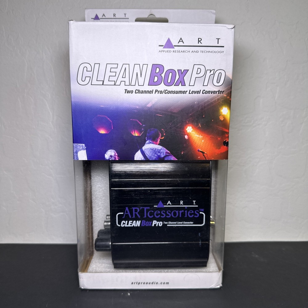 ART CLEANBox Pro Dual Channel Level Converter CLEANBOXPRO