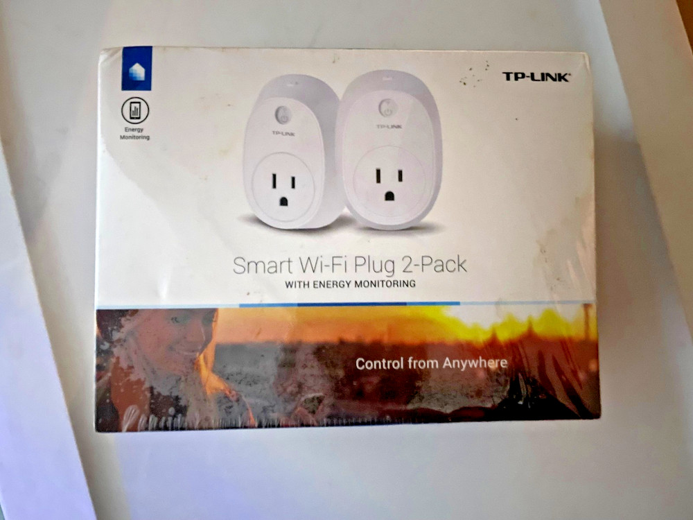 Tp-link Smart Wifi Plug 2 Pack~ Works with Alexa + Google Assistant