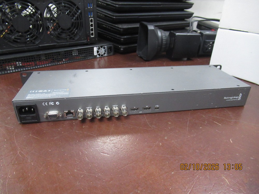 Blackmagic Design HyperDeck Studio 2 HD SSD Recorder via SDI or HDMI