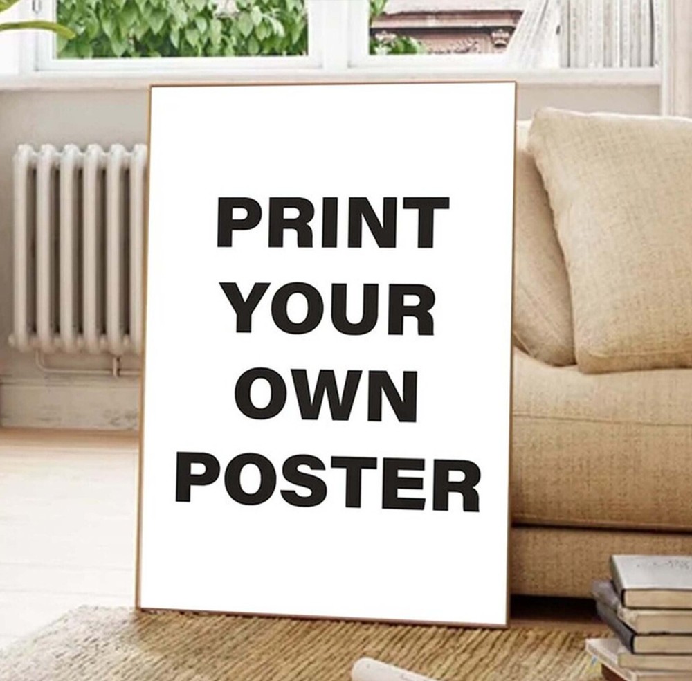 Custom Poster, Personalized Poster