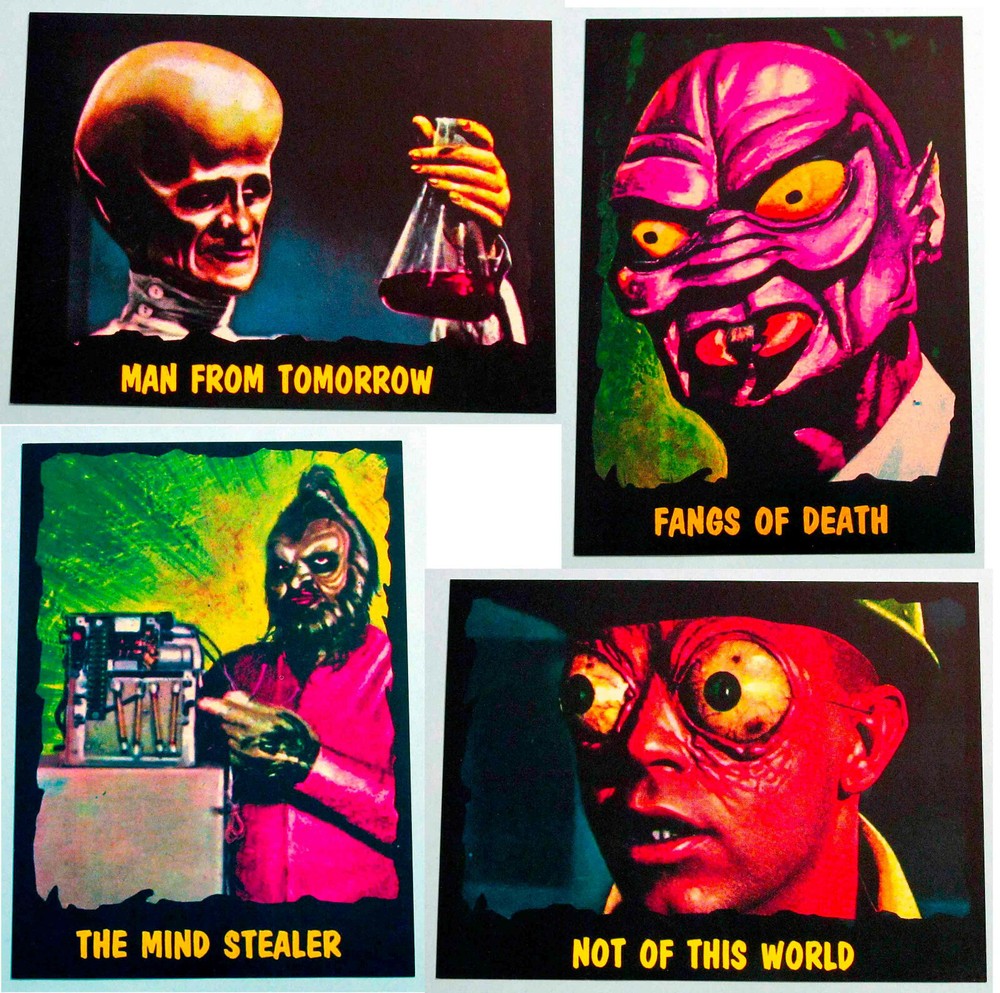 Outer Limits Reprint 4-Card Oversized Premium Card Set