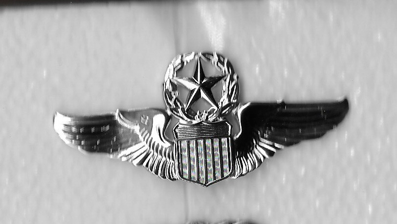 AF006   U S AIR FORCE PILOT COMMAND BADGE