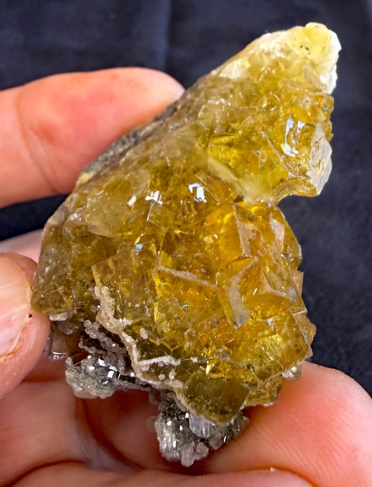 Conversation Crystals - Yellow Fluorite