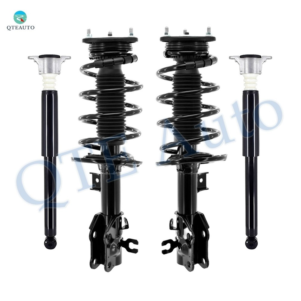 Set 4 Front Quick Complete Strut-Rear Complete Shock Kit For 2014-2017 Mazda 6